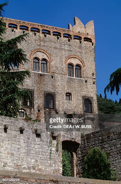 Ezzelino's Tower, Castle of Monselice, Veneto. Italy, 13th century.