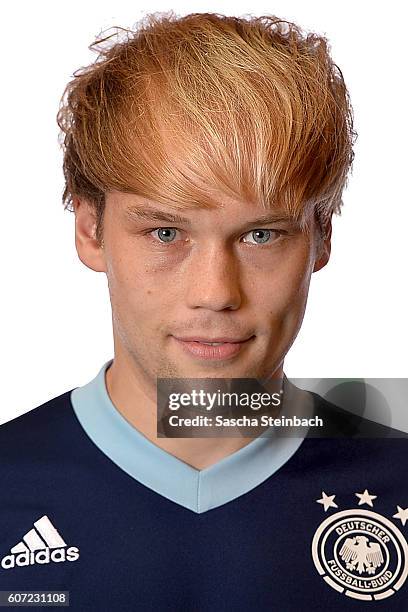 Christoph Rueschenpoehler poses during the DFB Futsal Course at Sportschule Wedau on September 17, 2016 in Duisburg, Germany.