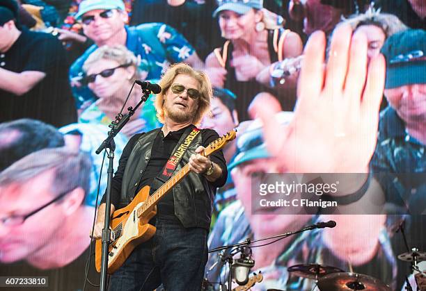 Musician Daryl Hall of Daryl Hall and John Oates Performs at the Sunset Cliffs Stage during the 2016 KAABOO Del Mar at the Del Mar Fairgrounds on...