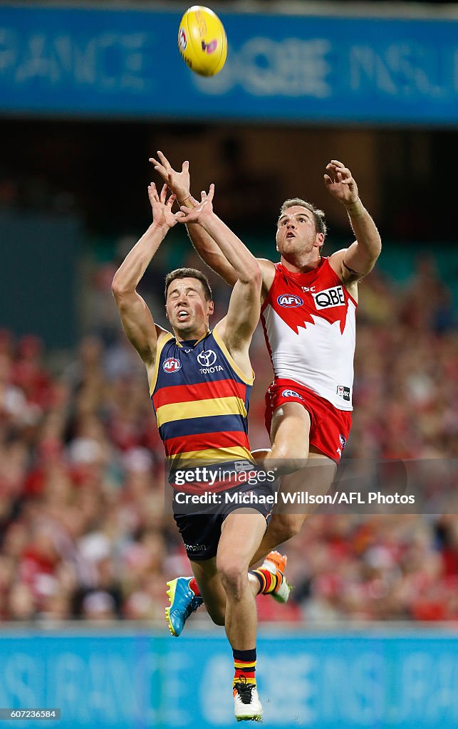 AFL 1st Semi Final - Sydney v Adelaide