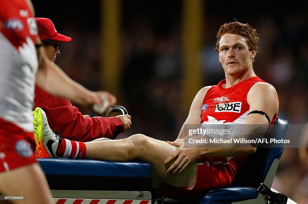 AFL 1st Semi Final - Sydney v Adelaide