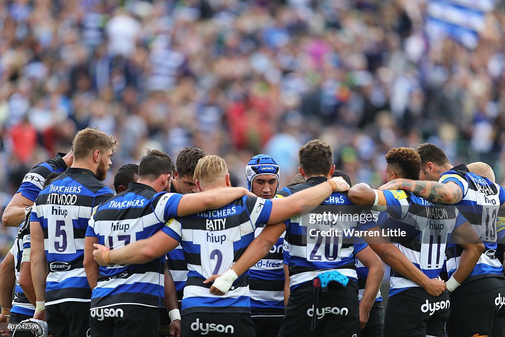 Bath Rugby v Worcester Warriors - Aviva Premiership