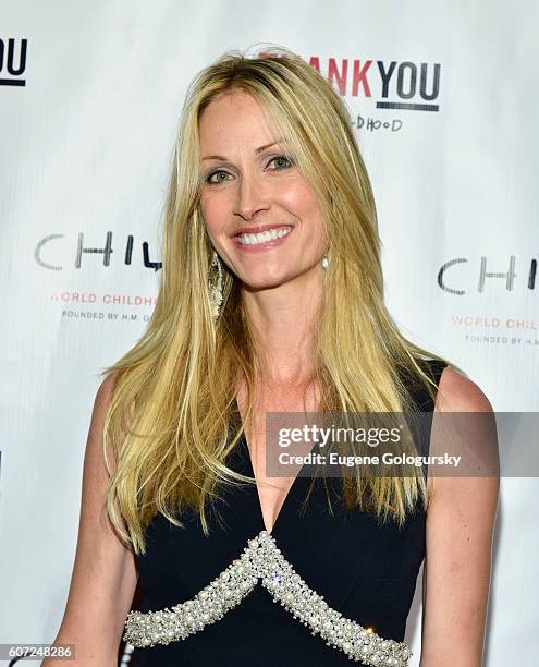 Christine Mack attends the World Childhood Foundation USA Thank You Gala 2016 - Arrivals at Cipriani 42nd Street on September 16, 2016 in New York...