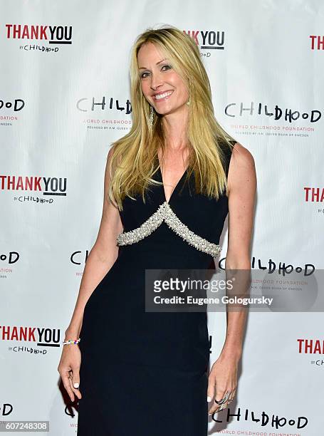 Christine Mack attends the World Childhood Foundation USA Thank You Gala 2016 - Arrivals at Cipriani 42nd Street on September 16, 2016 in New York...