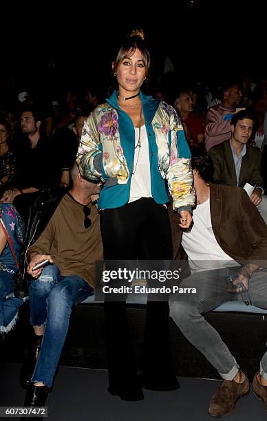 Elena Tablada is seen attending Mercedes-Benz Fashion Week Madrid Spring/Summer 2017 at Ifema on September 17, 2016 in Madrid, Spain.