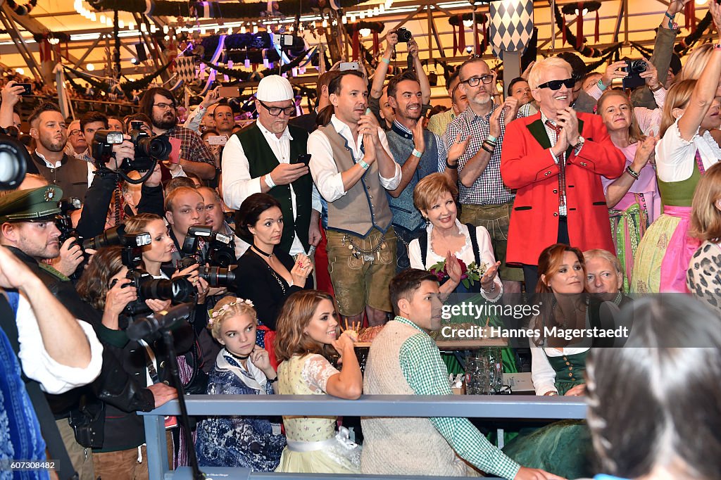 Celebrities At Oktoberfest 2016 - Day 1