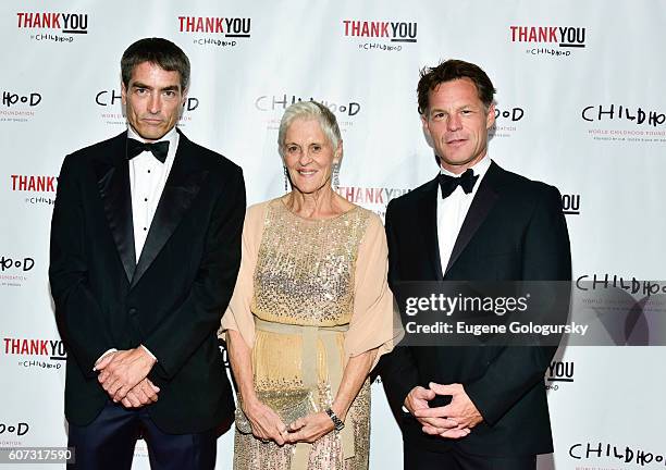 Monika Heimbold attend the World Childhood Foundation USA Thank You Gala 2016 - Arrivals at Cipriani 42nd Street on September 16, 2016 in New York...