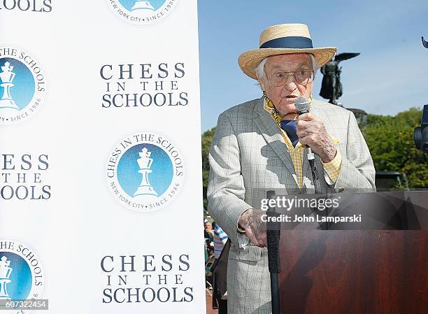 Louis Coleman attends 16th Chess-In-The-Park Rapid Open at Central Park on September 17, 2016 in New York City.