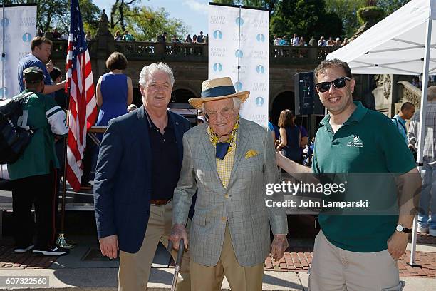 Parks First Department Commissioner, Liam Kavanaugh and Louis Coleman attend 16th Chess-In-The-Park Rapid Open at Central Park on September 17, 2016...