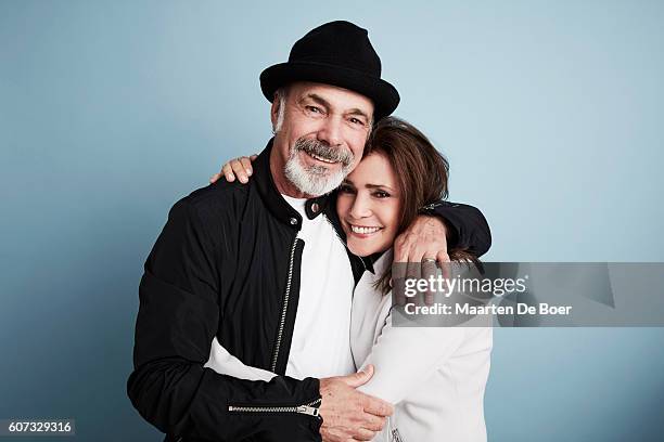 Danny Seraphine and Camelia Kath of 'The Terry Kath Experience' pose for a portrait at the 2016 Toronto Film Festival Getty Images Portrait Studio at...