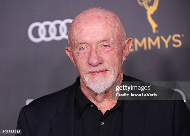 Actor Jonathan Banks attends the Television Academy reception for Emmy nominated performers at Pacific Design Center on September 16, 2016 in West...