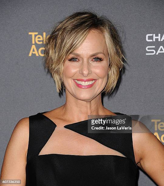Actress Melora Hardin attends the Television Academy reception for Emmy nominated performers at Pacific Design Center on September 16, 2016 in West...