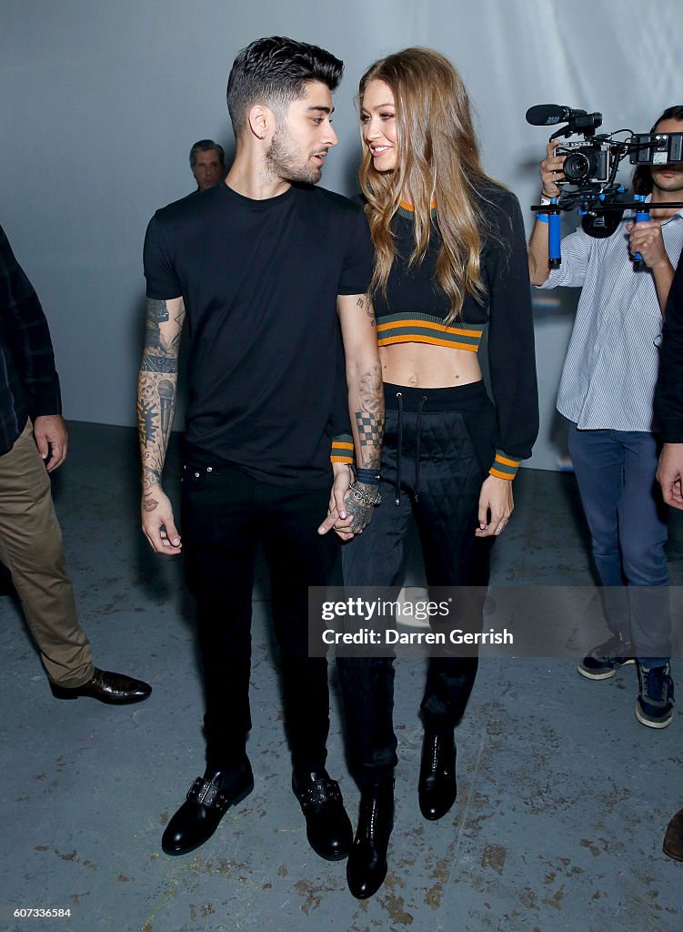 Front Row & Arrivals - Day 2 - LFW September 2016