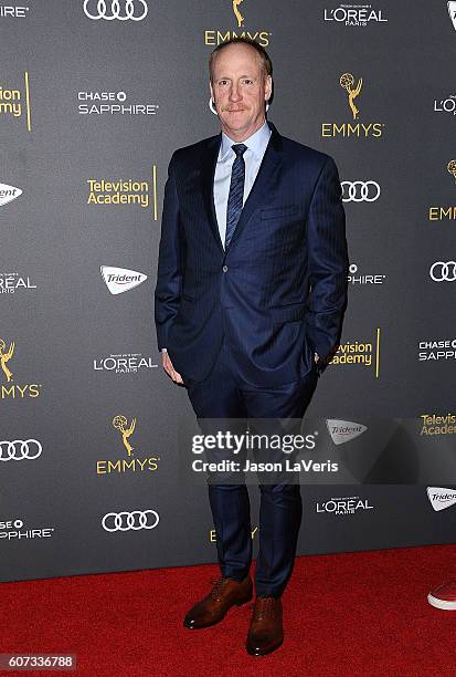 Actor Matt Walsh attends the Television Academy reception for Emmy nominated performers at Pacific Design Center on September 16, 2016 in West...