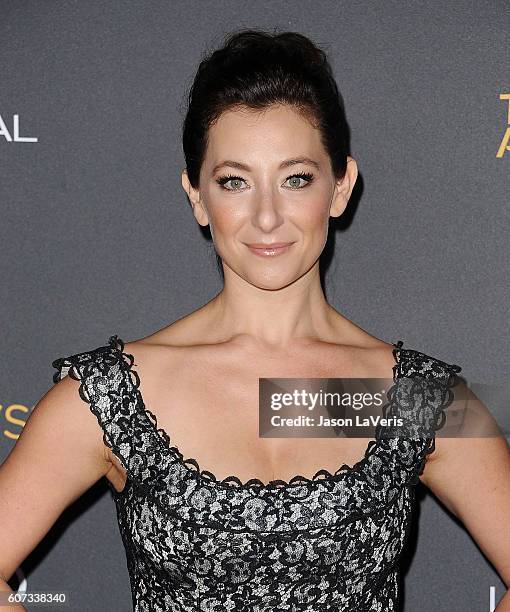 Actress Isidora Goreshter attends the Television Academy reception for Emmy nominated performers at Pacific Design Center on September 16, 2016 in...