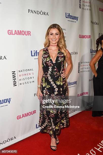 Actress Brianna Brown attends the 5th annual 'Women Making History' brunch at Montage Beverly Hills on September 17, 2016 in Beverly Hills,...