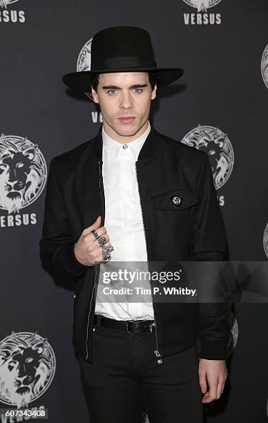 Leon Else attends the Verses show during London Fashion Week Spring/Summer collections 2017 on September 17, 2016 in London, United Kingdom.