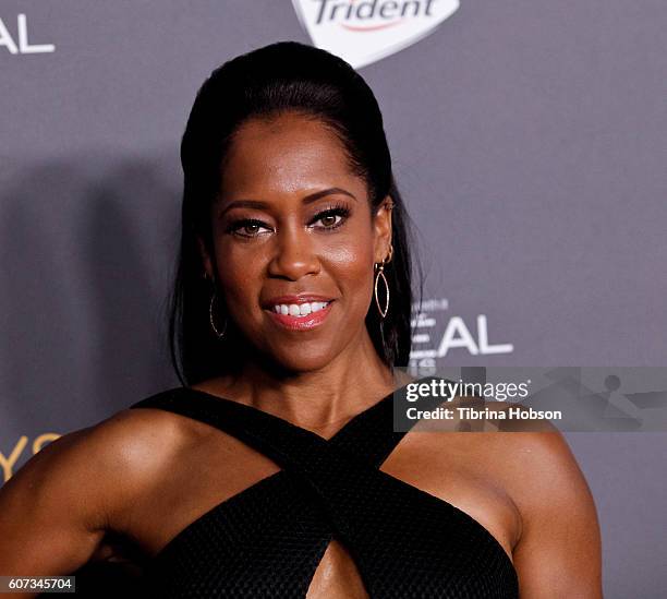 Regina King attends the Television Academy reception for Emmy Nominees at Pacific Design Center on September 16, 2016 in West Hollywood, California.