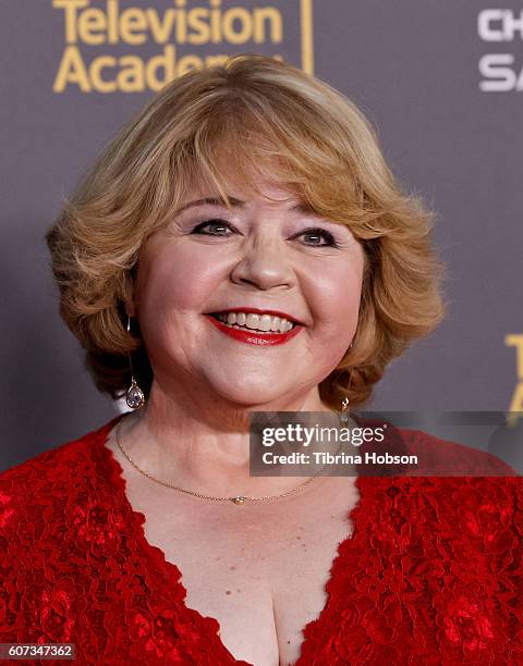 Patrika Darbo attends the Television Academy reception for Emmy Nominees at Pacific Design Center on September 16, 2016 in West Hollywood, California.
