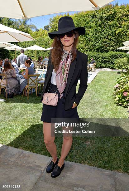 Actress Katie Holmes at the ICM Partners Pre-Emmy Brunch on September 17, 2016 in Santa Monica, California.