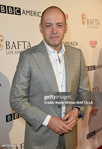 Producer Gareth Neame attends the BBC America BAFTA Los Angeles TV Tea Party 2016 at The London Hotel on September 17, 2016 in West Hollywood,...