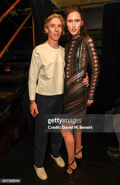 Anna Cleveland attends the launch of model Pat Cleveland's new book "Walking With The Muses" at Blakes Below on September 17, 2016 in London, United...