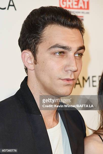 Actor Luke Brandon Field attends the BBC America BAFTA Los Angeles TV Tea Party 2016 at The London Hotel on September 17, 2016 in West Hollywood,...