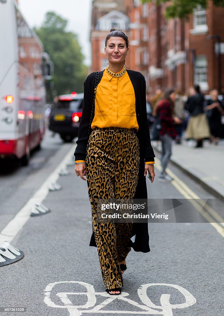 Street Style - Day 2 - LFW September 2016