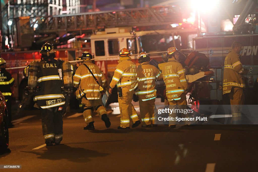 Explosion Reported in Chelsea Neighborhood of New York City