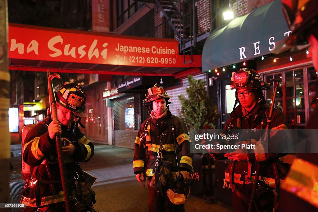 Explosion Reported in Chelsea Neighborhood of New York City