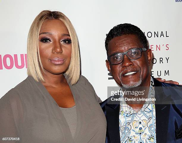 Personality NeNe Leakes and Gregg Leakes attend the 5th Annual Women Making History Brunch at Montage Beverly Hills on September 17, 2016 in Beverly...
