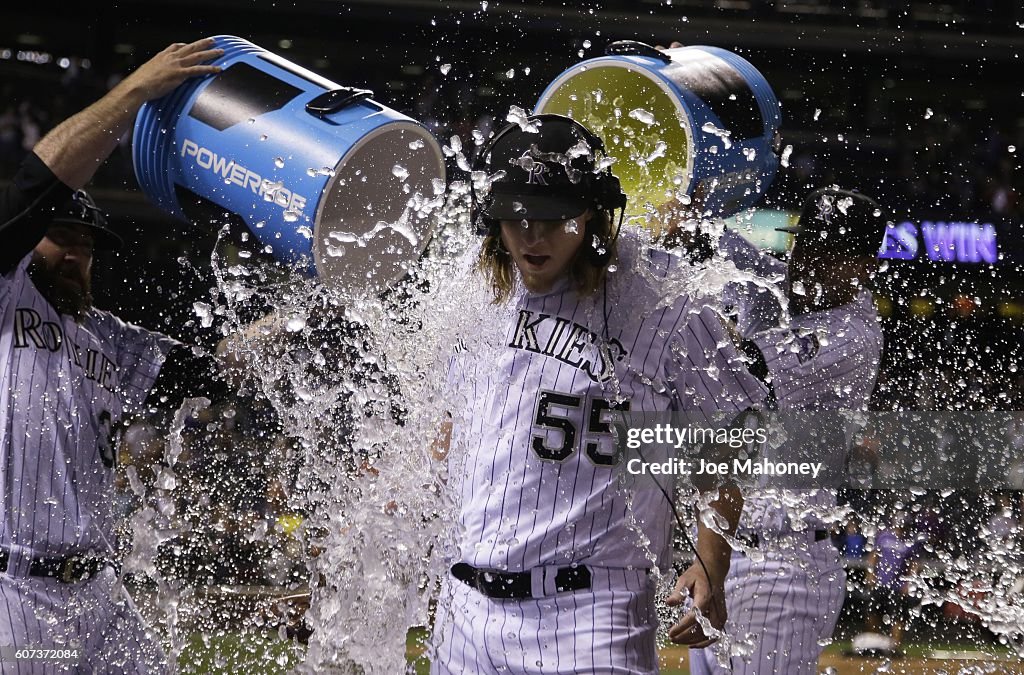 San Diego Padres v Colorado Rockies