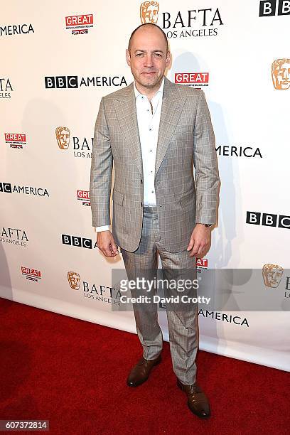 Gareth Neame attends the BBC America & BAFTA Los Angeles TV Tea Party at Boxwood Restaurant at The London West Hollywood on September 17, 2016 in...