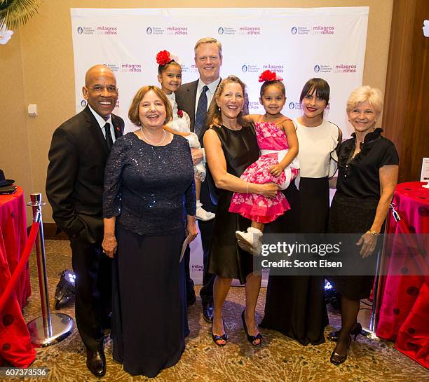 Jos Mass, Announcer and Producer at WGBH Radio and Director of Community Affairs at Massport, from left, Dr. Joanne Cox, Associate Chief, Division of...