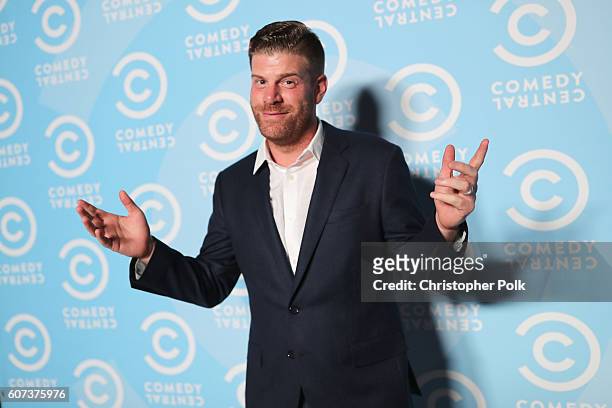 Actor Stephen Rannazzisi attends the Comedy Central Pre-Emmys Party at Boulevard3 on September 17, 2016 in Hollywood, California.