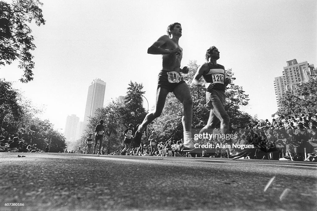 Runners Competing in 1978 New York Marathon