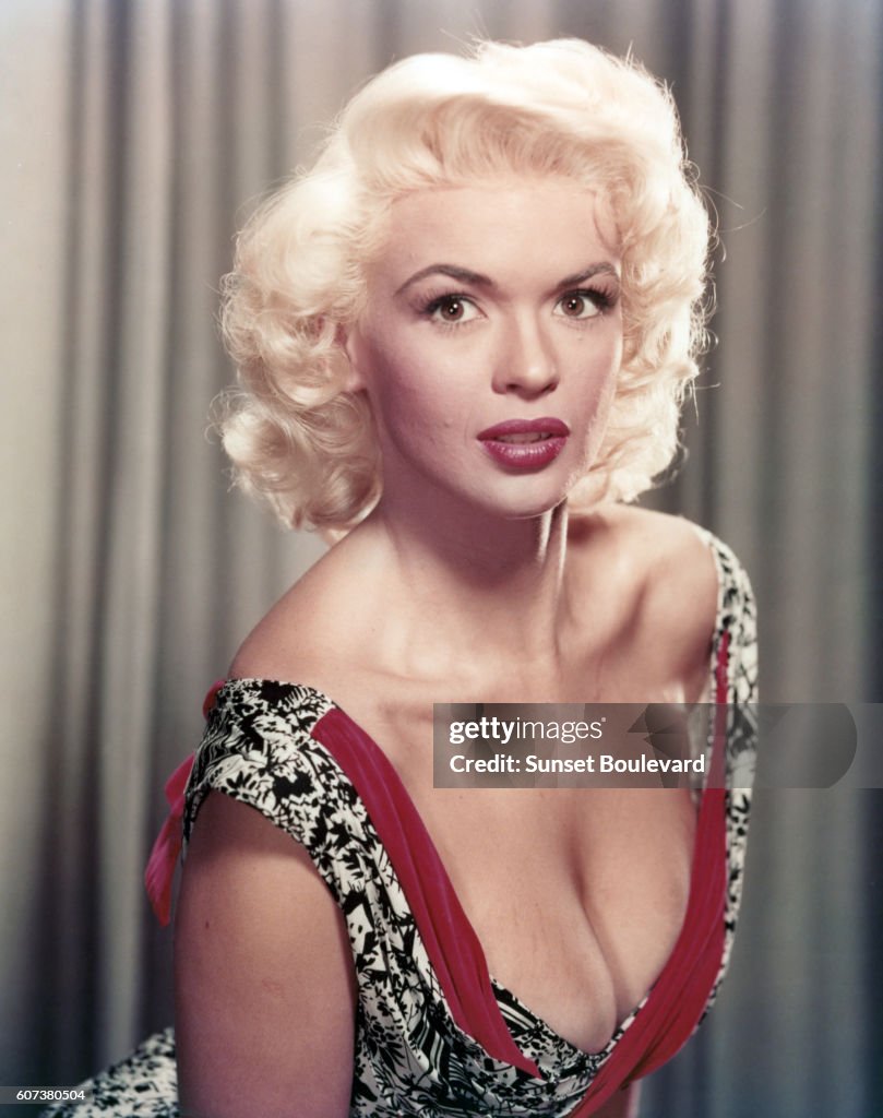 American actress Jayne Mansfield