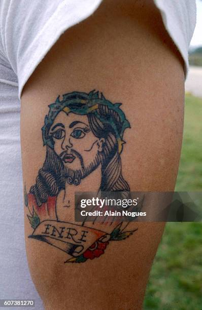 154 Jesus Christ Tattoo Photos and Premium High Res Pictures - Getty Images 154 Jesus Christ Tattoo Photos and Premium High Res Pictures - Getty Images