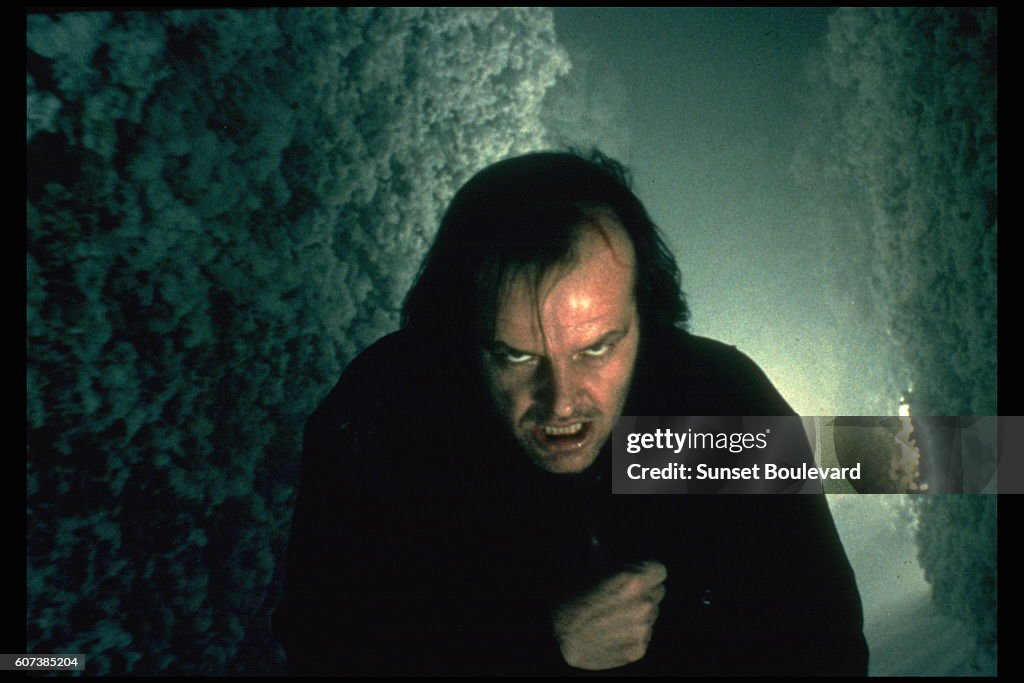 On the set of The Shining