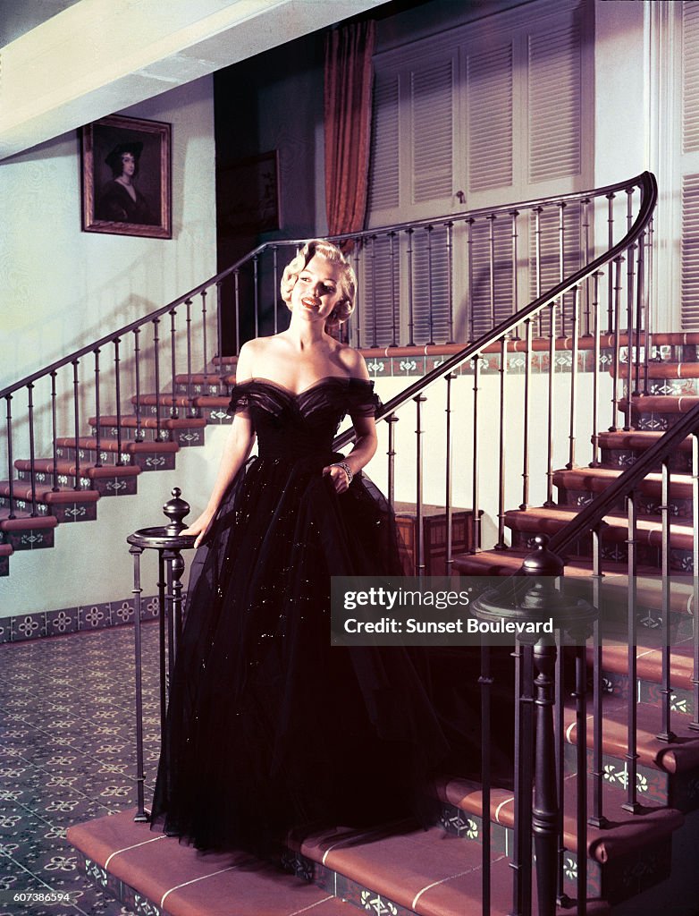 American actress Marilyn Monroe