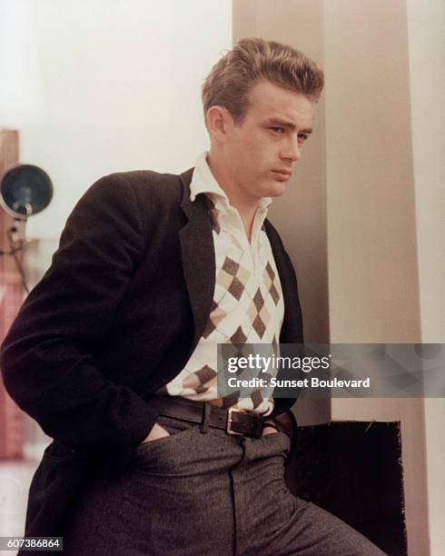 American actor James Dean