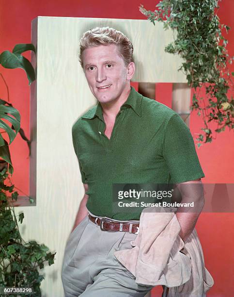 Undated picture of American actor Kirk Douglas.