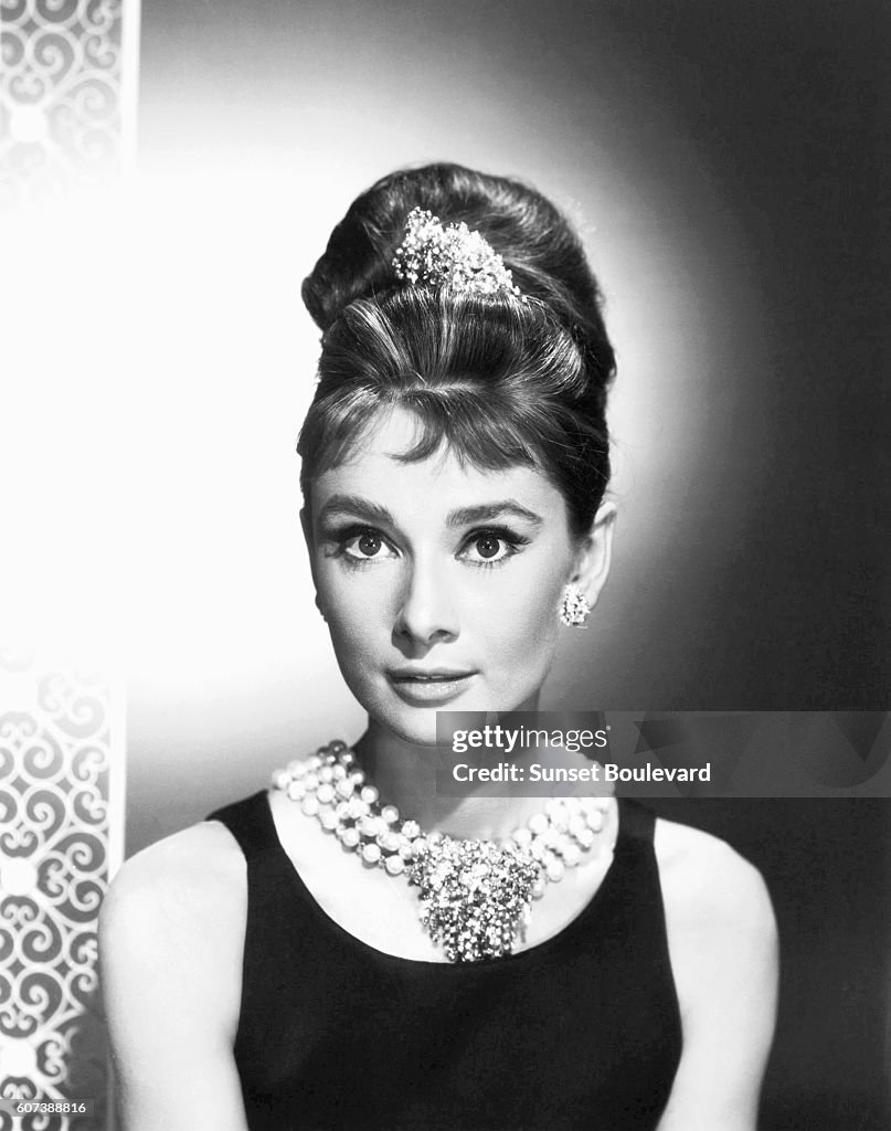 On the set of Breakfast at Tiffany's