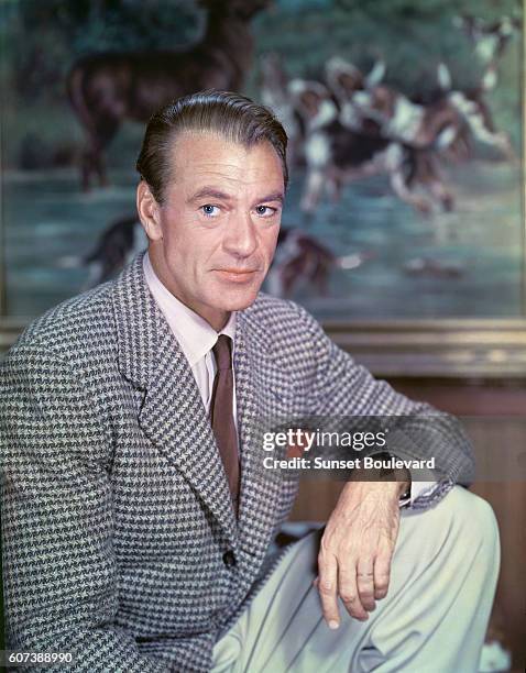 American actor Gary Cooper