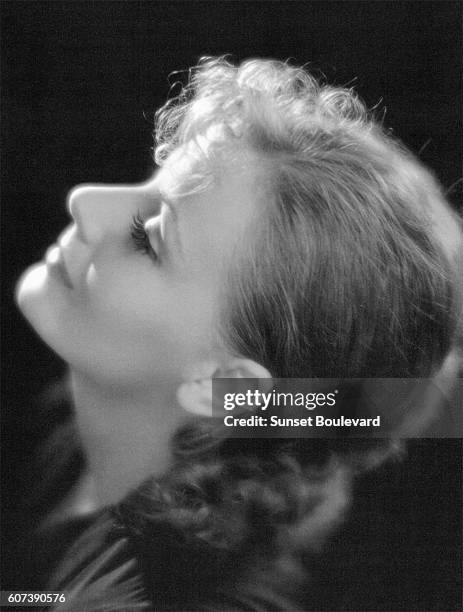 Swedish actress Greta Garbo