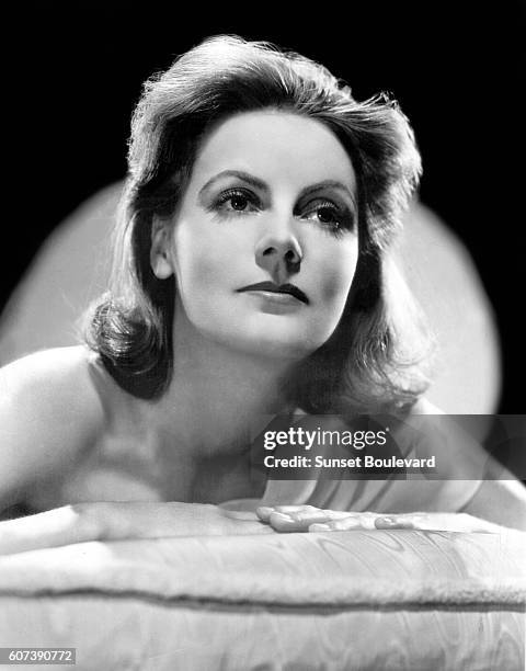 Swedish actress Greta Garbo