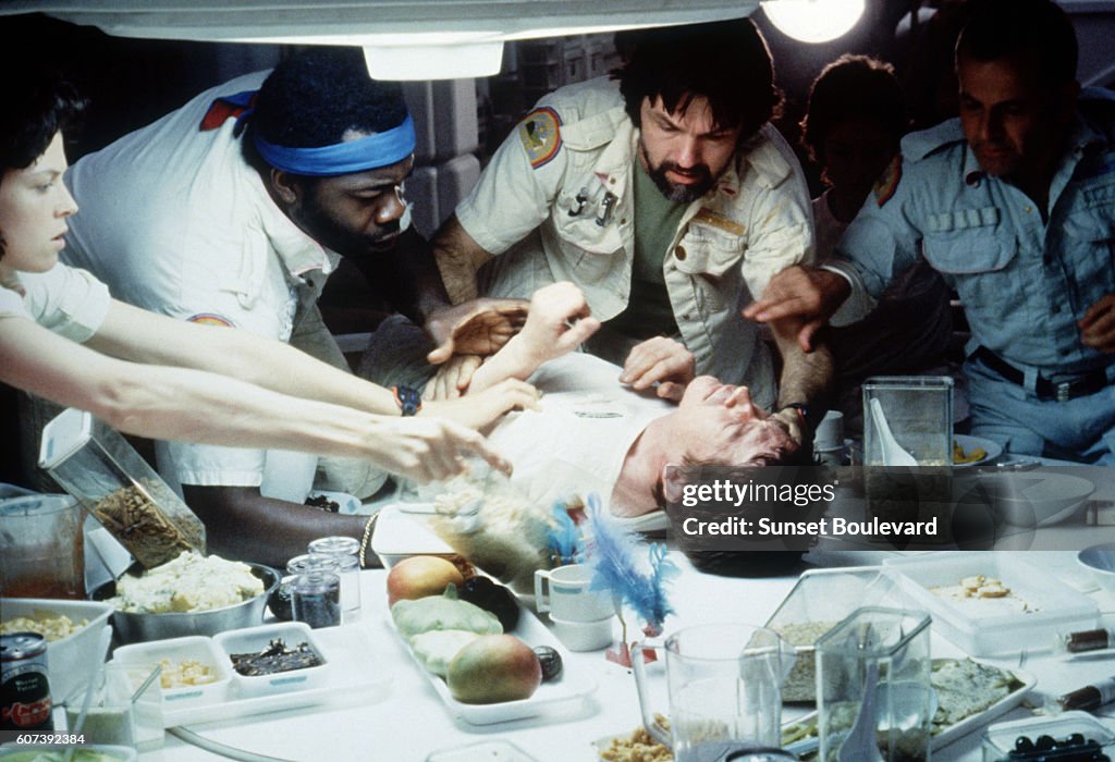 On the set of Alien