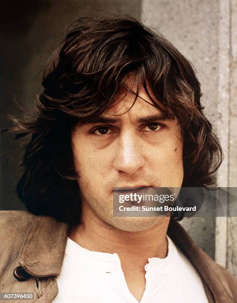 American actor Robert de Niro on the set of Mean Streets, written and directed by Martin Scorsese.