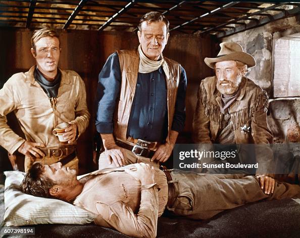 Hunnicutt Ranch American actors James Caan, John Wayne, Arthur Hunnicutt and Robert ...