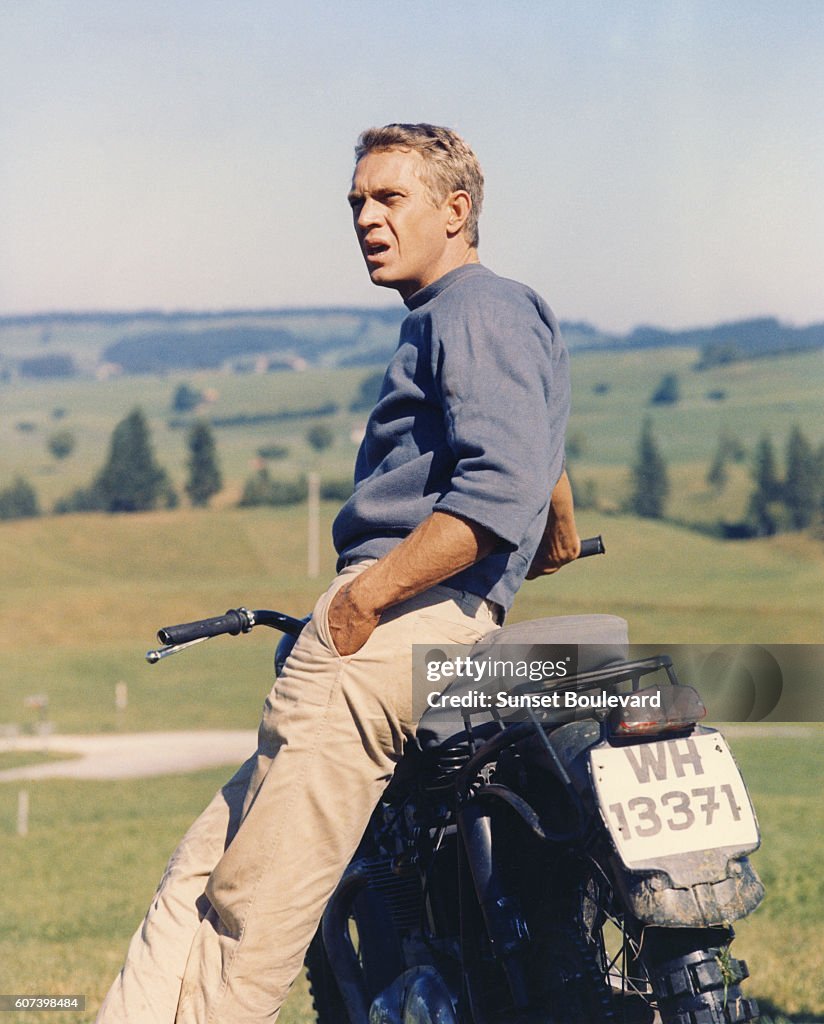 On the set of The Great Escape